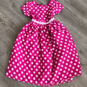 Girls polka dot dress
